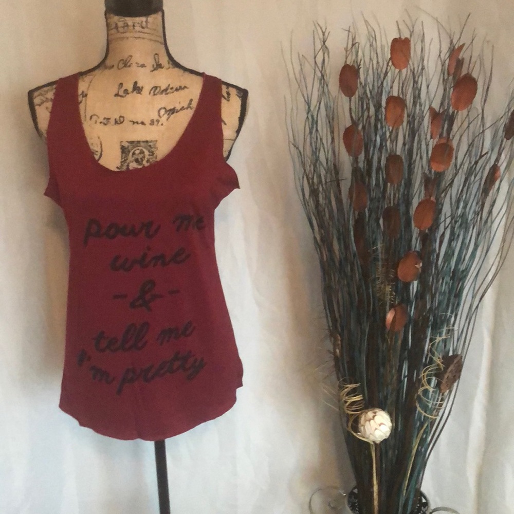 🆕 Pour Me Wine O-Neck Tank